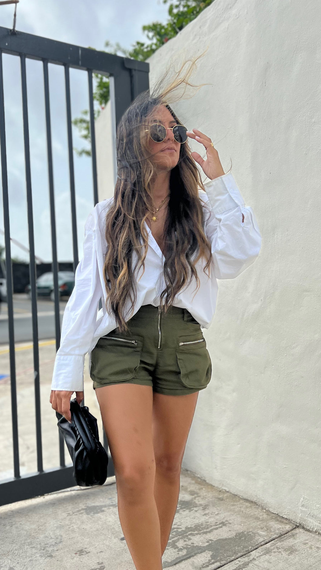 Olive Shorts