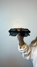 Load image into Gallery viewer, Black Frame/Black Lens Sunglasses
