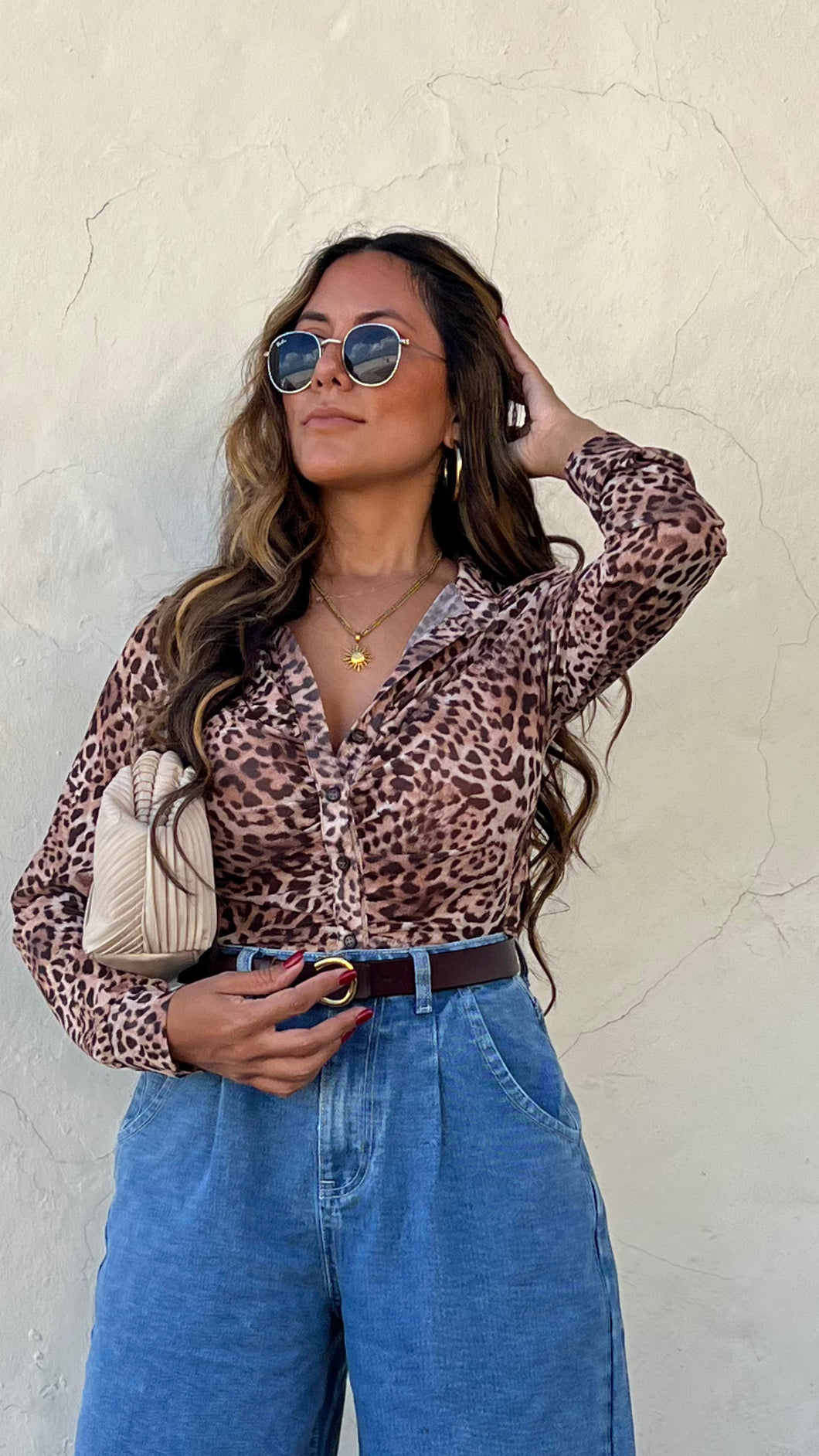 Animal Print Top