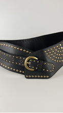 Load image into Gallery viewer, Black Gold Belt
