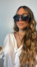 Load image into Gallery viewer, Black Frame/Black Lens Sunglasses
