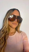 Load image into Gallery viewer, Black Frame/Brown Lens Sunglasses
