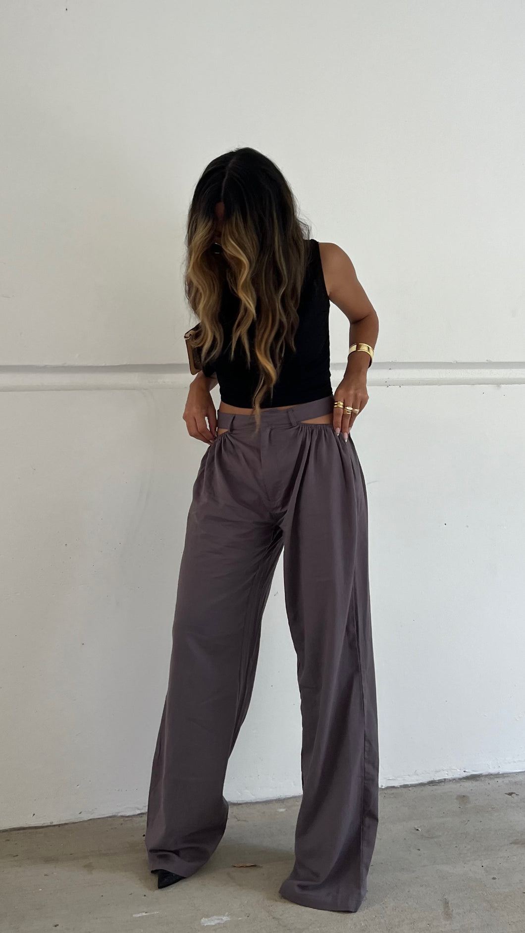 Cutout Pants