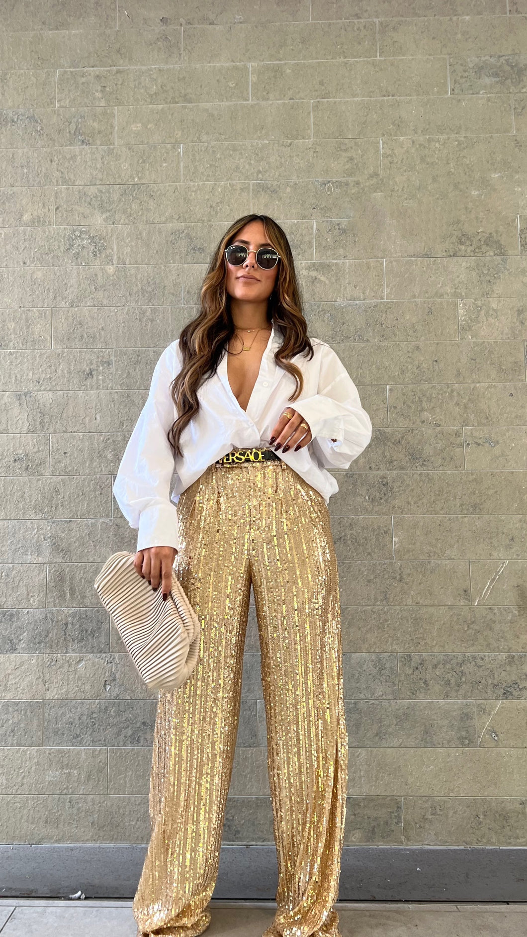 Gold Pants