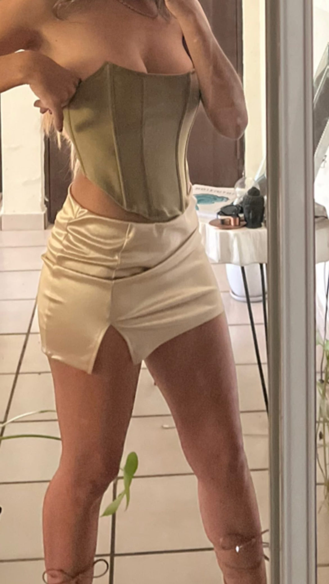 Satin Skirt