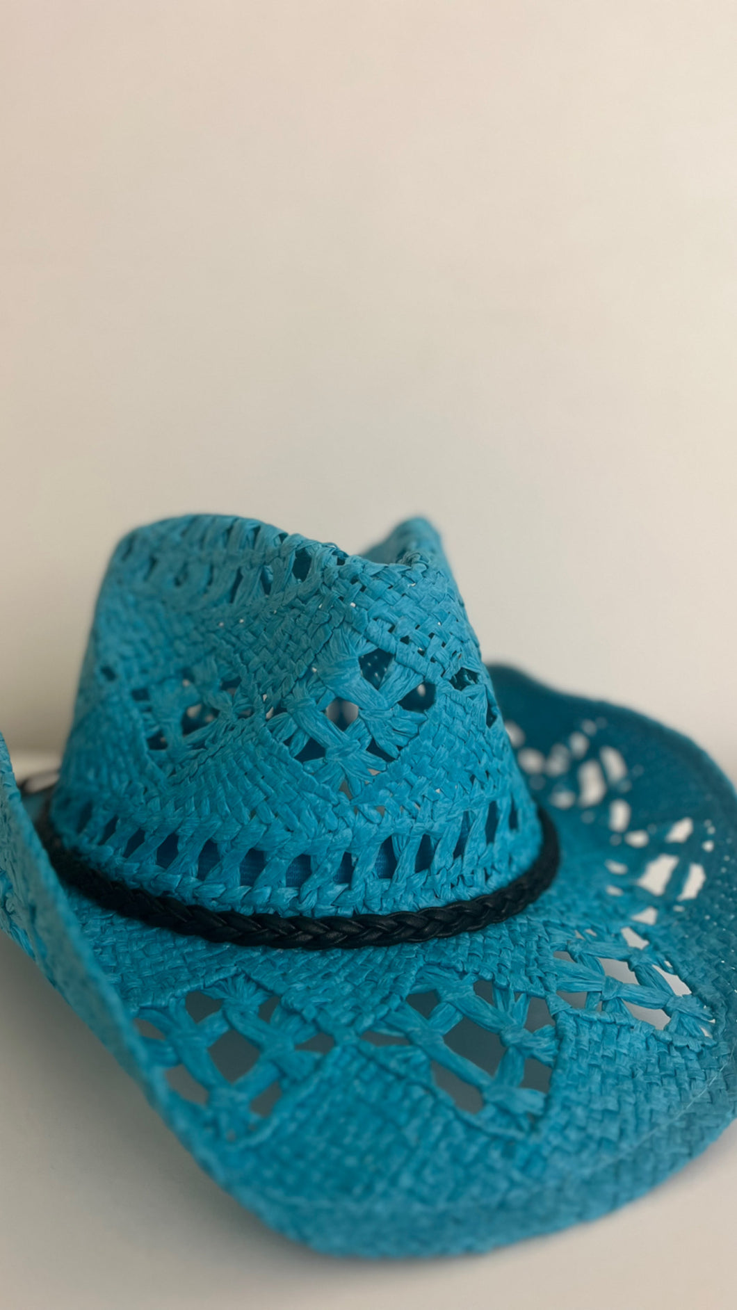 Aqua Cowgirl Hat