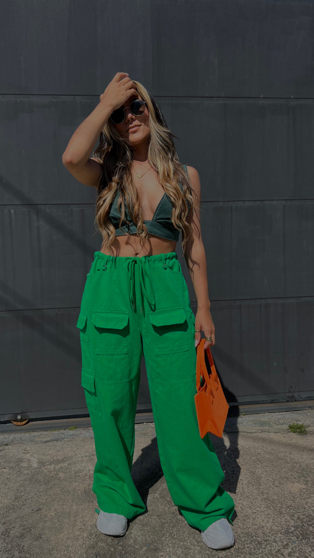 Green Cargo Pants